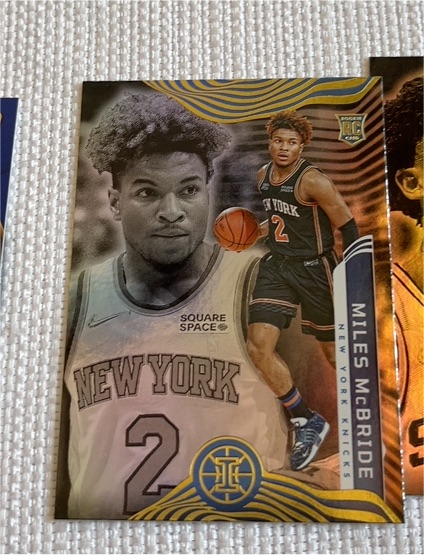 2021-22 Panini Illusions #184 Miles McBride — front