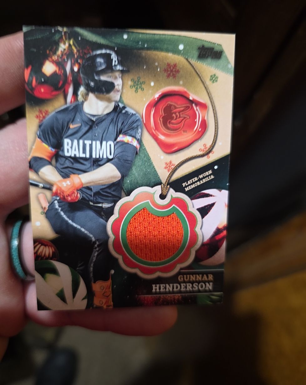 2024 Topps Holiday #RC-GH Gunnar Henderson — front