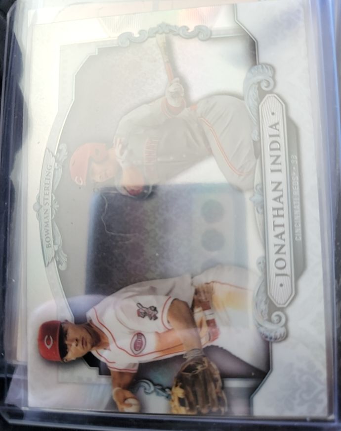 2018 Bowman Sterling #BS-JI Jonathan India — front
