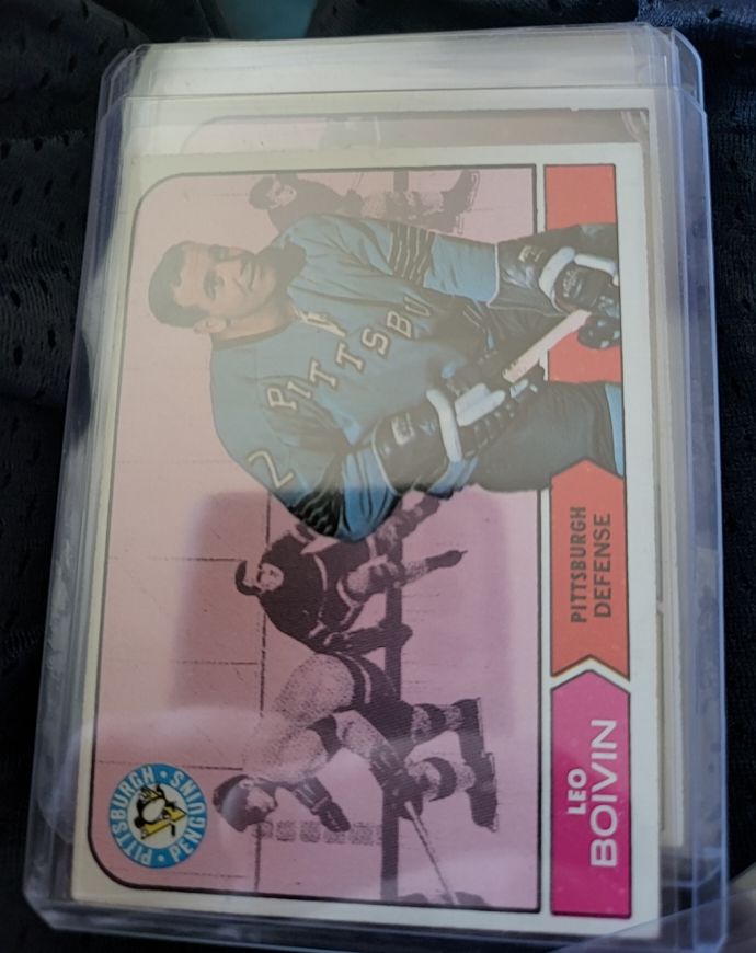 1968 Topps #101 Leo Boivin — front