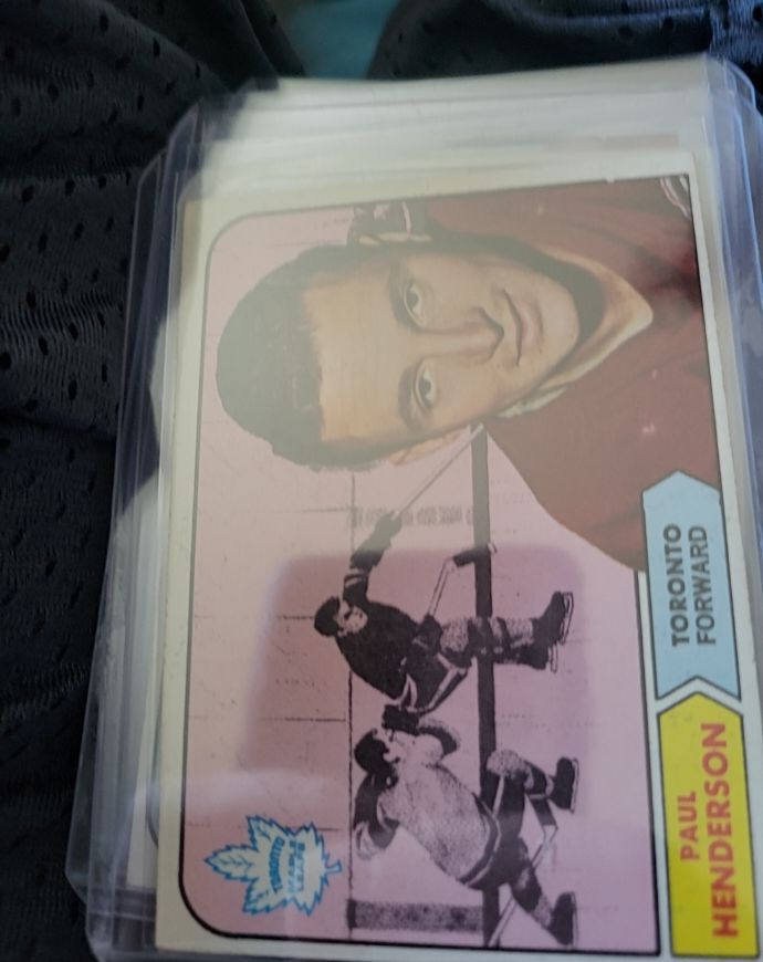 1968-69 Topps #127 Paul Henderson — front