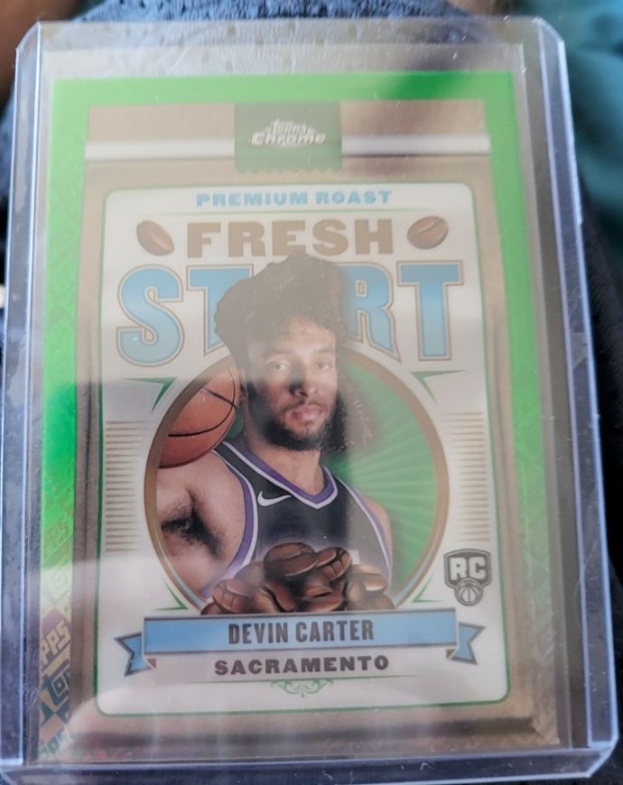 2024-25 Topps Chrome #FS-10 Devin Carter Fresh Start — front