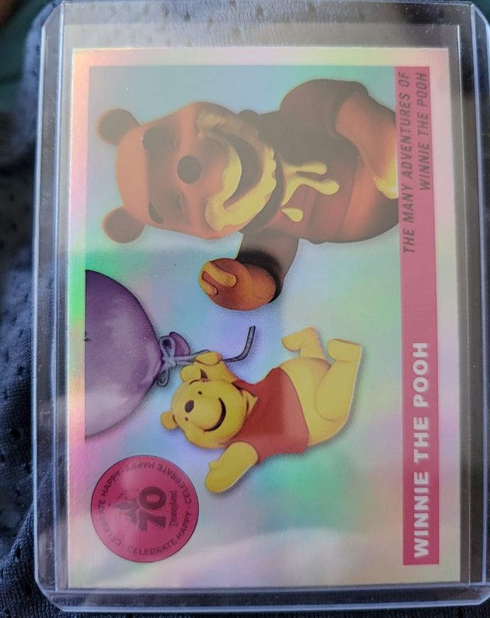 2025 Topps Disneyland 70th Anniversary #T55-17 Winnie the Pooh — front