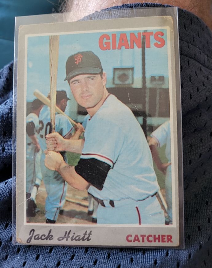 1970 Topps #13 Jack Hiatt — front