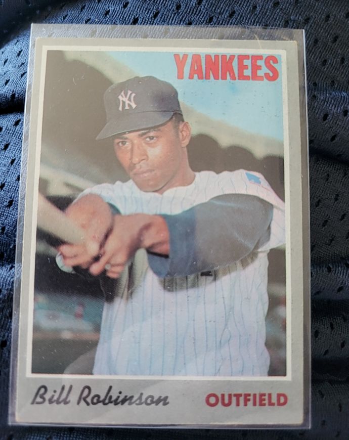 1970 Topps #23 Bill Robinson — front