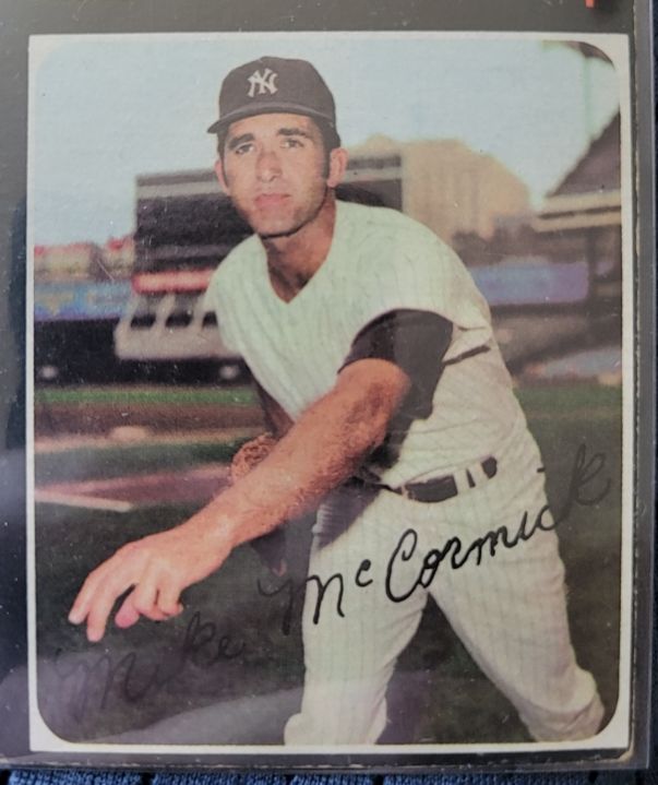 1971 Topps #438 Mike McCormick — front