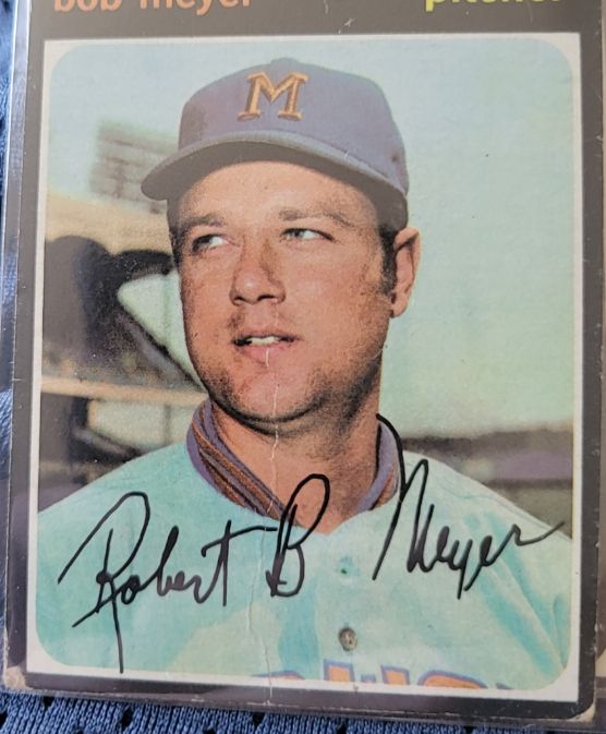1971 Topps #456 Bob Meyer — front