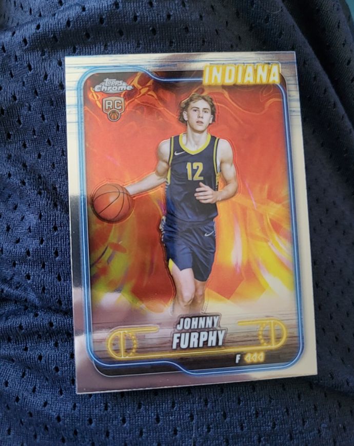 2024-25 Topps Chrome #139 Johnny Furphy — front