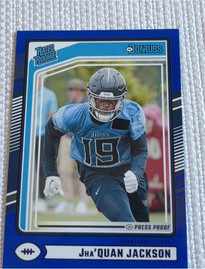 2024 Panini Donruss #396 Jha'Quan Jackson — front
