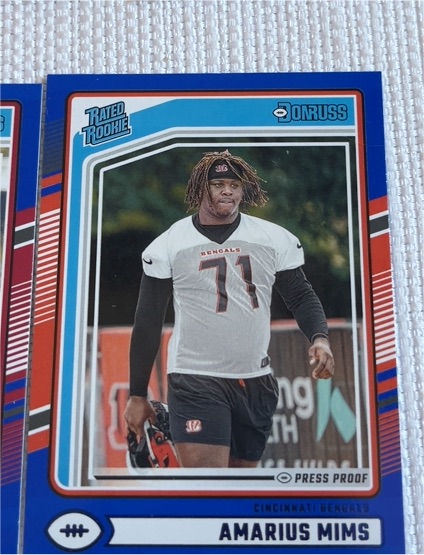 2024 Panini Donruss #350 Amarius Mims — front