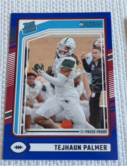 2024 Panini Donruss #384 Tejhaun Palmer — front