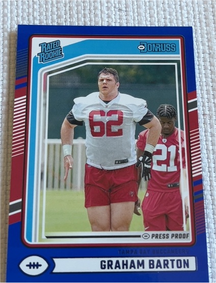 2024 Panini Donruss #380 Graham Barton — front