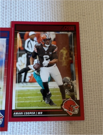 2024 Score #66 Amari Cooper Cleveland Browns — front