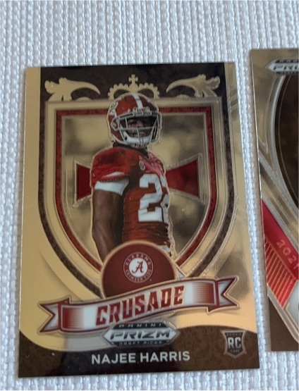 2021 Panini Prizm Draft Picks #172 Najee Harris Crusade RC — front