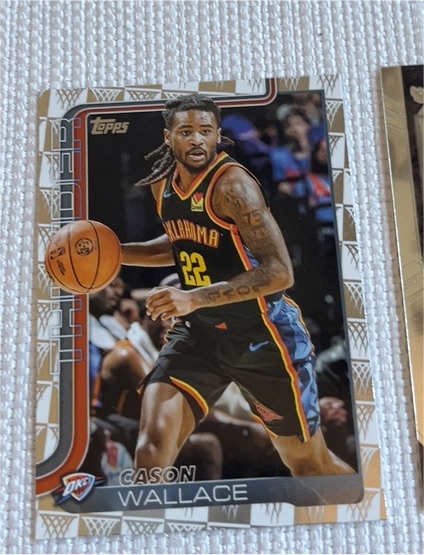 2025-26 Topps Basketball #119 Cason Wallace — front