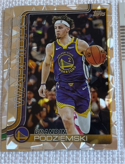 2025-26 Topps #141 Brandin Podziemski — front