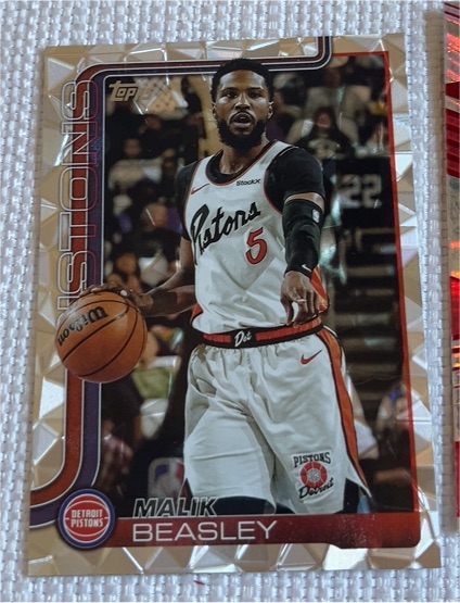 2025-26 Topps #43 Malik Beasley — front