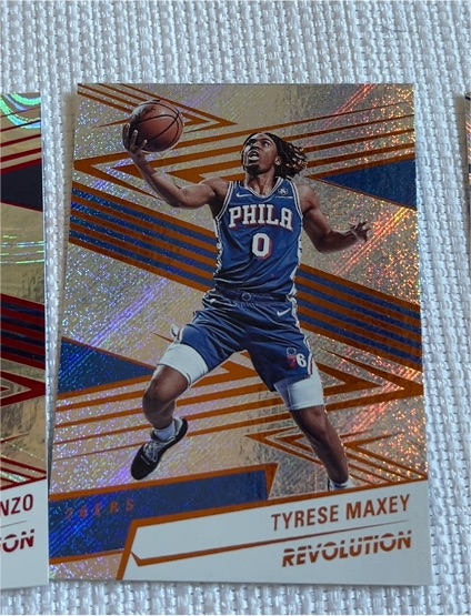 2024-25 Panini Revolution #35 Tyrese Maxey — front