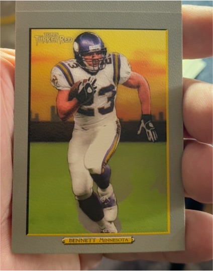 2005 Topps Turkey Red #19 Michael Bennett — front