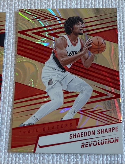 2024-25 Panini Revolution #17 Shaedon Sharpe — front