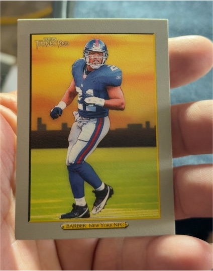2006 Topps Turkey Red #311 Tiki Barber — front