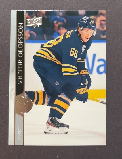 2020-21 Upper Deck #273 Victor Olofsson Buffalo Sabres — front