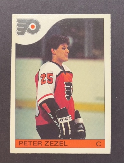1985-86 Topps #24 Peter Zezel — front