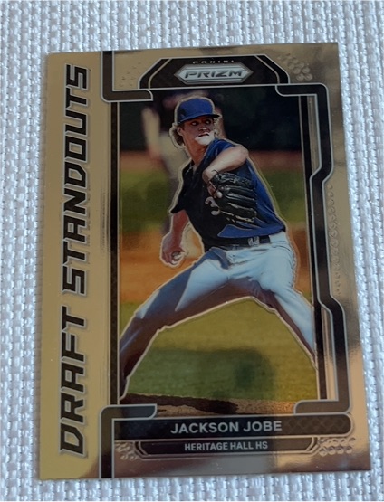 2021 Panini Prizm Draft Picks Draft Standouts #DS-JJ Jackson Jobe — front