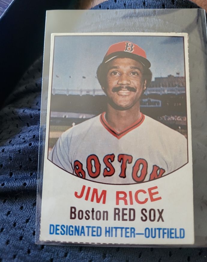 1977 Hostess #23 Jim Rice — front