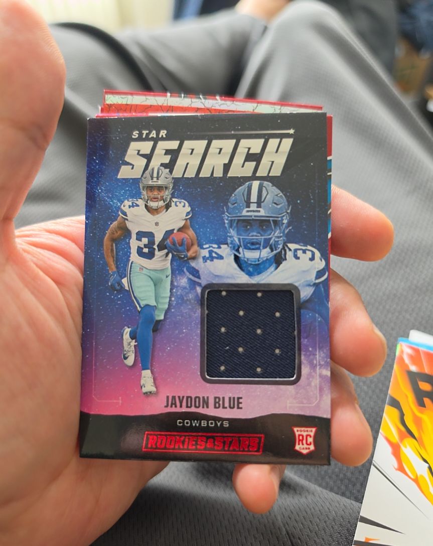 2025 Panini Rookies & Stars Star Search #SS-JBE Jaydon Blue — front