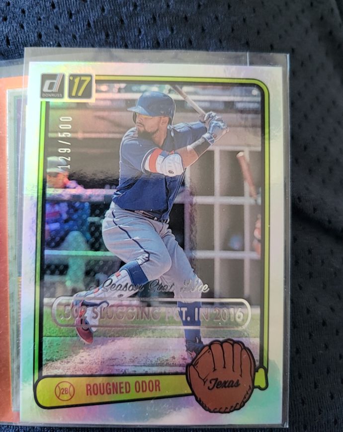 2017 Donruss Retro 1983 Season Stat Line #RV-37 Rougned Odor — front