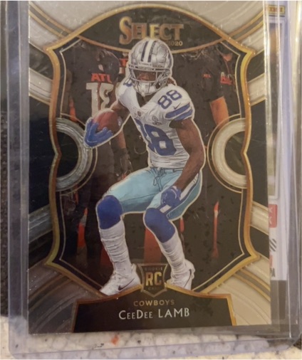 2020 Panini Select #57 CeeDee Lamb — front