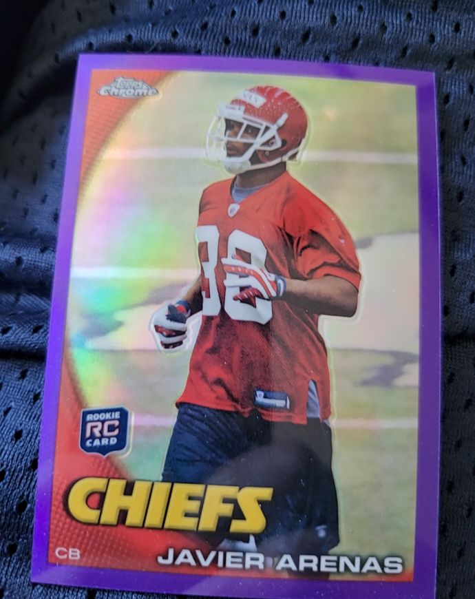 2010 Topps Chrome #C198 Javier Arenas — front