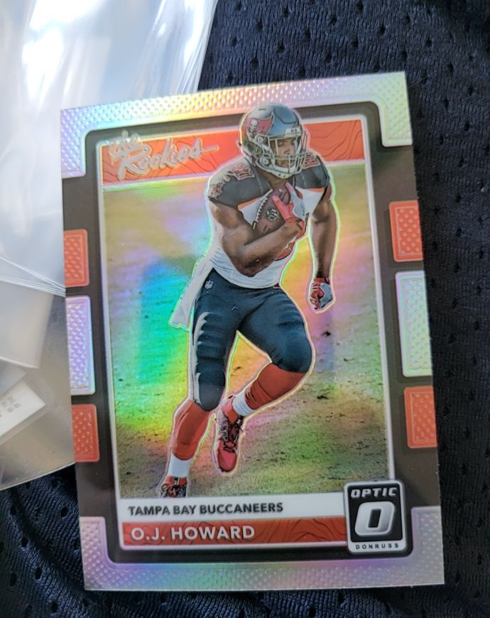 2017 Donruss Optic #9 O.J. Howard — front