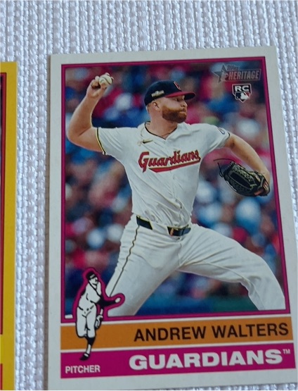 2025 Topps Heritage #484 Andrew Walters — front