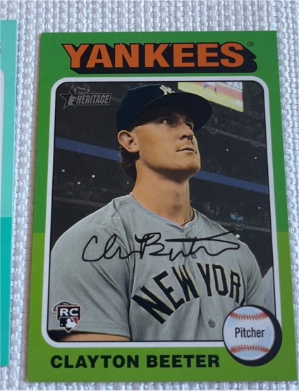 2024 Topps Heritage High Number #706 Clayton Beeter — front