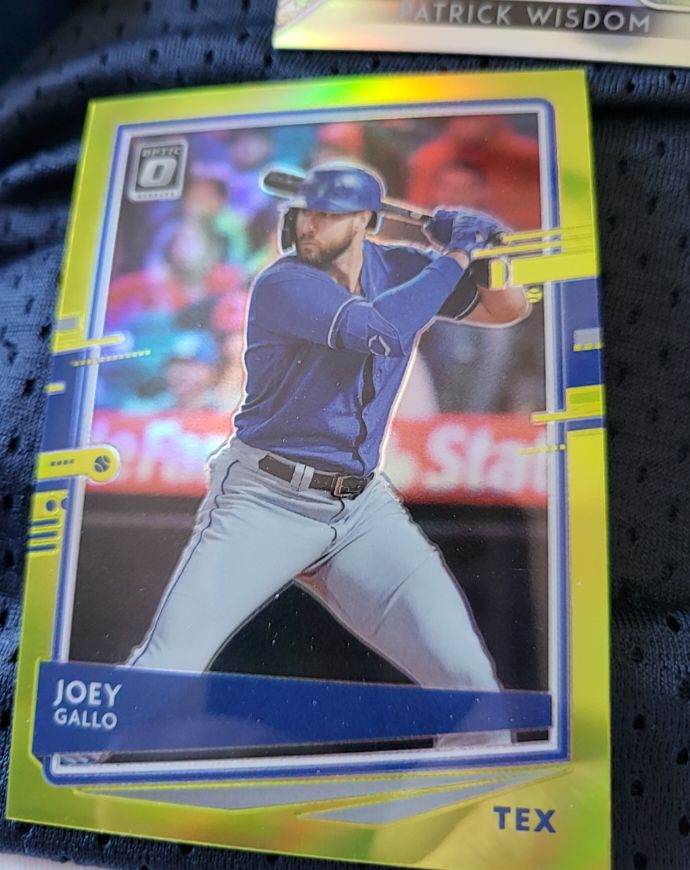 2020 Donruss Optic #184 Joey Gallo — front