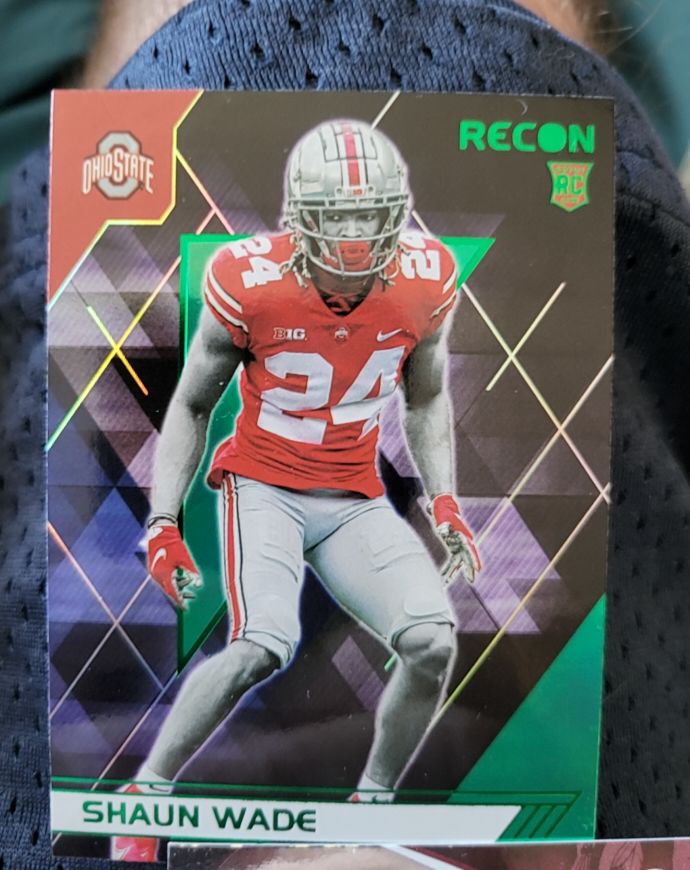 2021 Panini Chronicles Draft Picks Recon #129 Shaun Wade Rookie Card — front