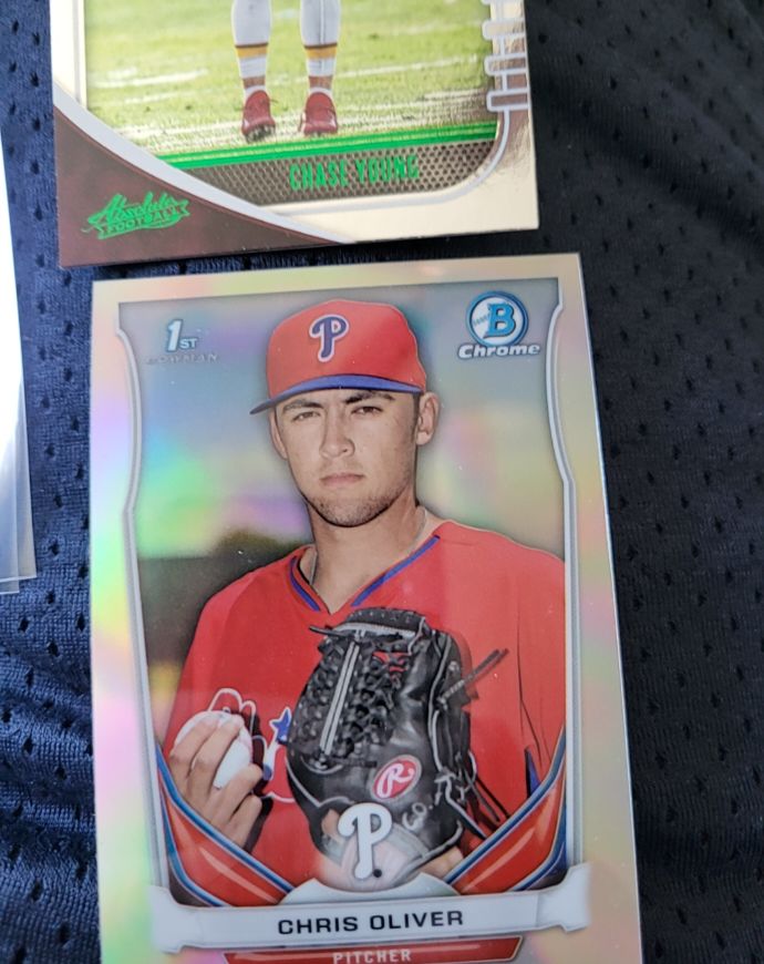 2014 Bowman Chrome Draft #CDP106 Chris Oliver — front