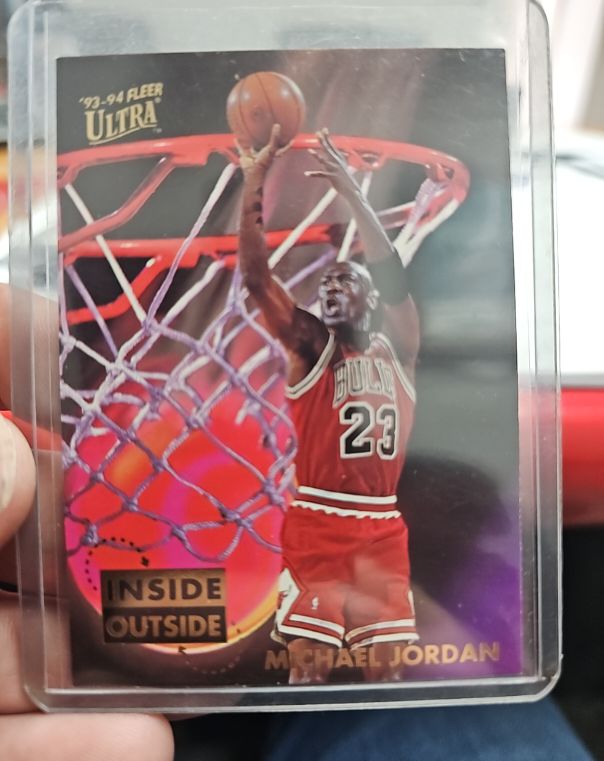 1993-94 Fleer Ultra #4 Michael Jordan Inside Outside — front