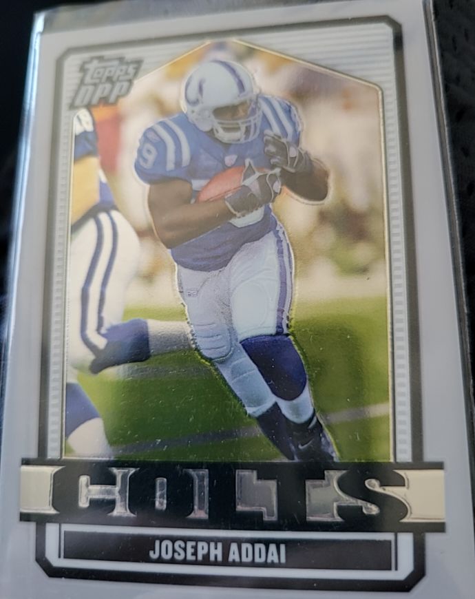 2007 Topps Draft Picks and Prospects Chrome #52 Joseph Addai — front