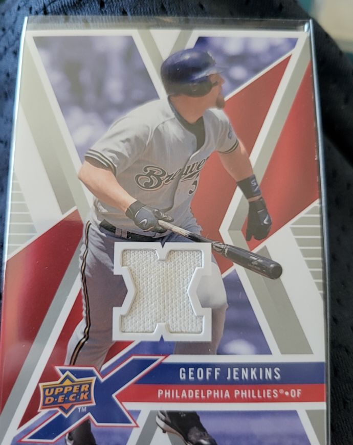 2008 Upper Deck X #UDXM-GJ Geoff Jenkins — front