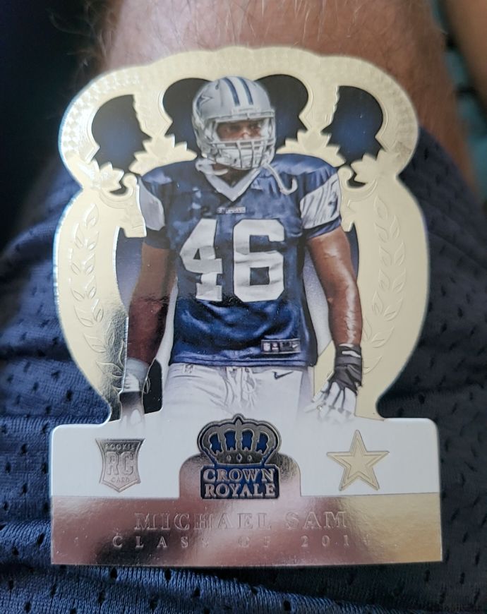 2014 Panini Crown Royale #126 Michael Sam — front