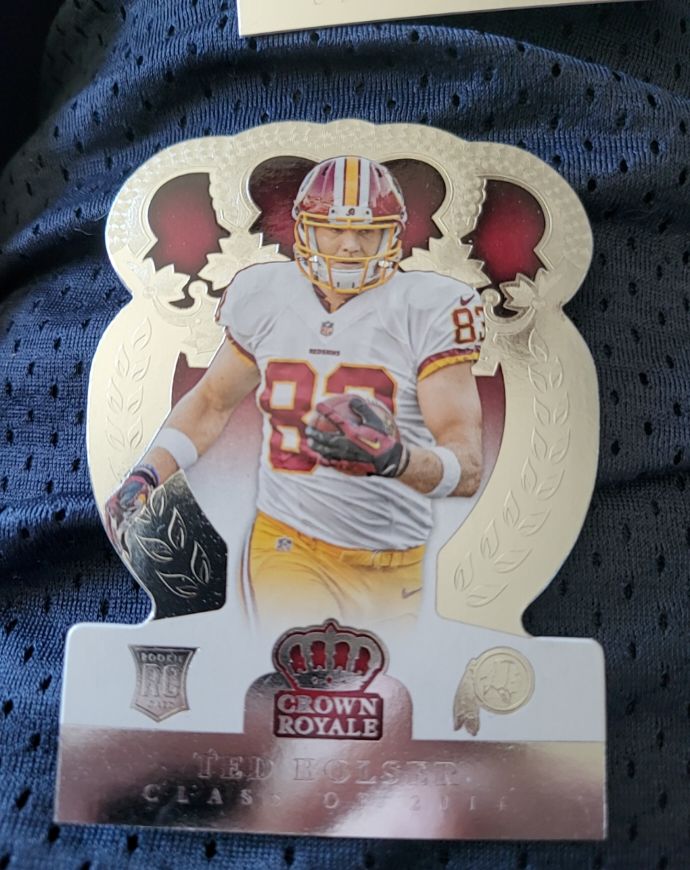 2014 Panini Crown Royale Rookie Die Cut #141 Ted Bolser — front