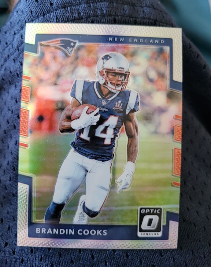 2017 Donruss Optic #33 Brandin Cooks — front