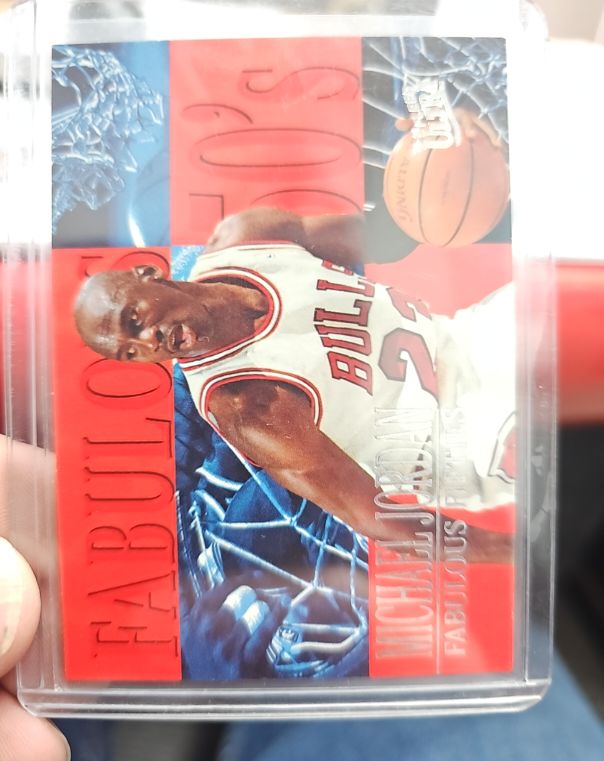 1995-96 Fleer Ultra #5 Michael Jordan Fabulous Fifties — front