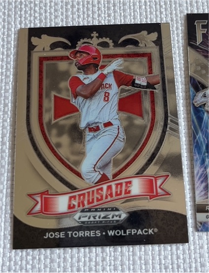 2021 Panini Prizm Draft Picks Crusade #C-JT Jose Torres — front