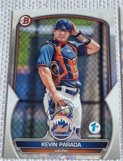 2023 Bowman Prospects #BP-91 Kevin Parada — front