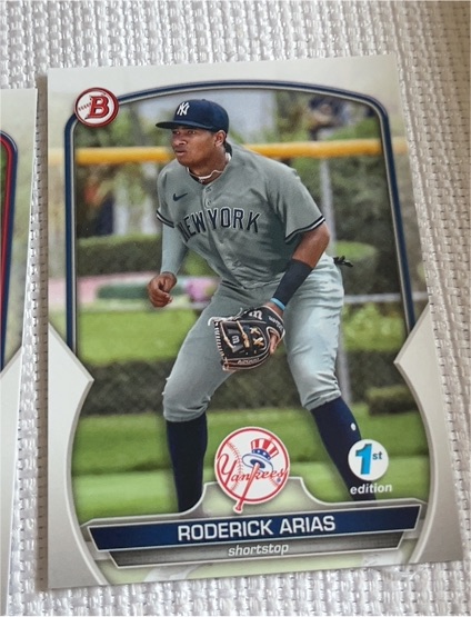 2023 Bowman Prospects #BP-135 Roderick Arias — front