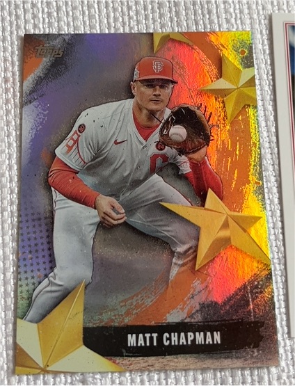2025 Topps Stars of MLB #SMLB-29 Matt Chapman — front